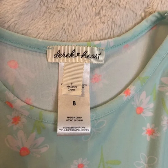 🌸 Girl’s Summer Dress Bundle - NWOT - 2 Derek Heart Dresses - Size 8 - Picture 5 of 6